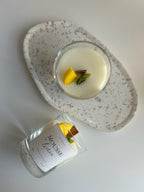 Vela mousse de limón